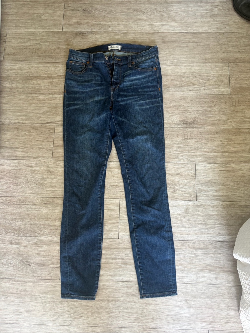 Madewell Dark Blue Skinny Jeans